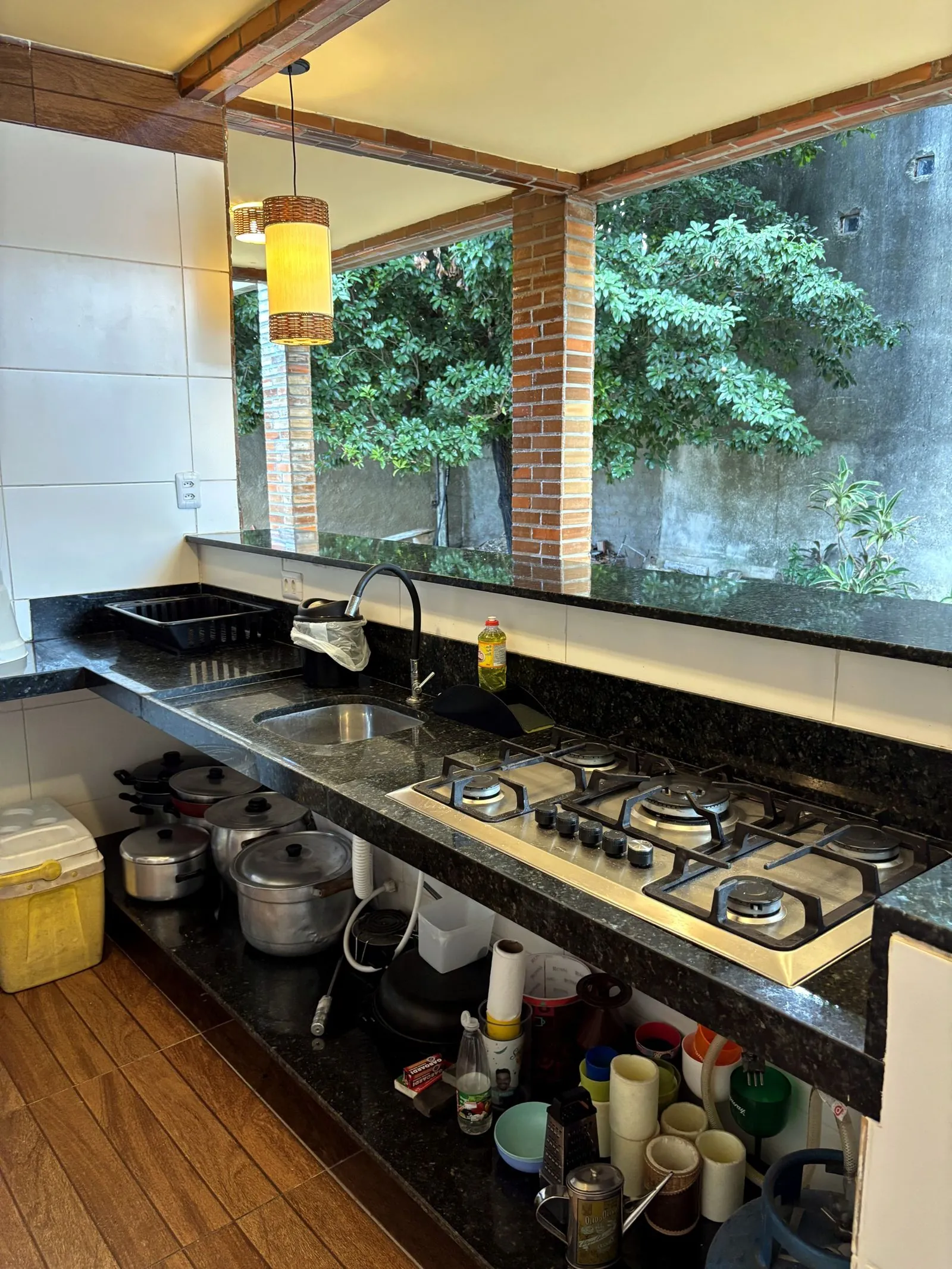Cozinha externa